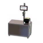 Machine for aggregation one by one scanning for cases, pallets and bundles