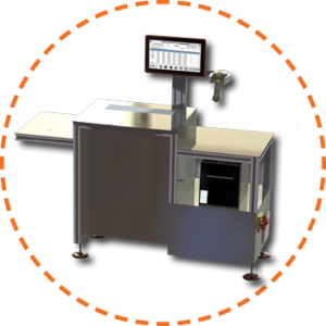 агрегатирующая машина для сканирования пачек или комплектов картонных коробок в полуавтоматическом режиме с помощью поверхностной камеры