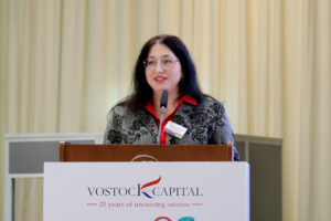 Daniela Hristova presented on Pharma Uzbekistan