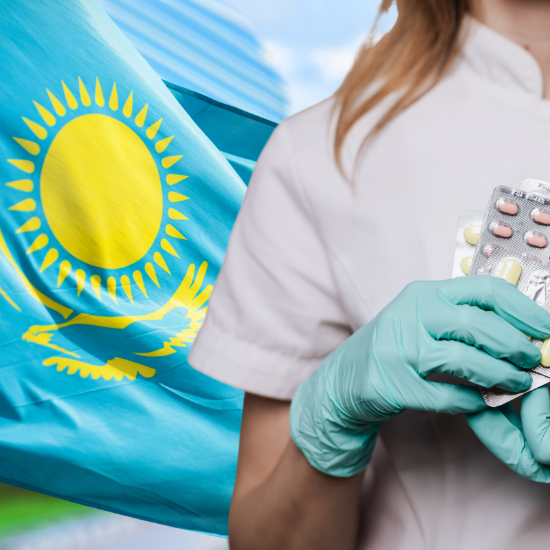 Казахстан отслеживать и отслеживать лекарства